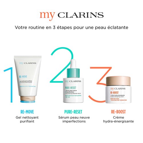 CLARINS PURE-RESET Serum für erneuerte Haut bei Unreinheiten -